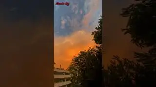 سبحان الخالق 😍😍روووووعة😍😍#شتاء #اكسبلور #قوس قزح🌈🌈#اكسبلور #مجموعة الصدق والتعاون💜🌹