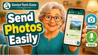 WhatsApp for Seniors: Send Photos and Voice Messages