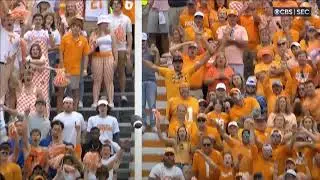 She Was NOT Watching the Game (Fan in Tight YOGA Pants) Florida vs Tennessee 2022