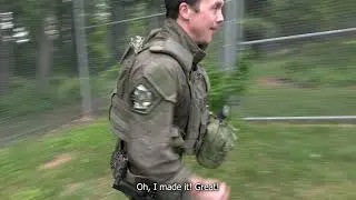 Sgt. Phillips Runs for the Animals
