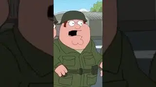 Family Guy Peter in the Military - #Shorts #FamilyGuy
