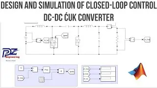 Design and Simulation of closed loop control DC-DC Ćuk converter in MATLAB Simulink