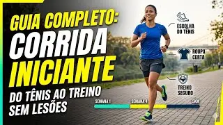 CORRIDA PARA INICIANTES: Tudo sobre Tênis, Roupas e Treino (Passo a Passo)