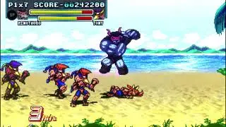 Fight'N Rage: Minotauro, Free Arcade Mode, 1CC (Insane)