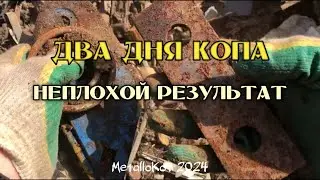 ДВА ДНЯ КОПА)НАКОВЫРЯЛ ПО МЕЛОЧИ МЕТАЛЛОКОП 2024