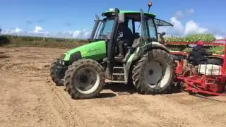Plantation de chou-fleur 2017 autoguidage SBG RAVEN