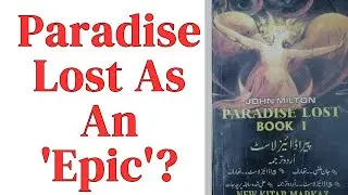 Paradise Lost As An Epic Exam Most Repeated Question Solved Now
