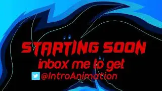Best Twitch Stream Starting Soon Overlays transition After effect project free