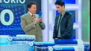 Cláudio Lins e Graziella no jogo das 3 pistas 03-04-2011 - VIDEO COMPLETO