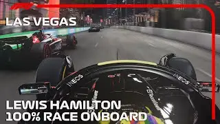 F1 2023 Las Vegas GP - Lewis Hamilton's Onboard 100% Race ( F1 23 Gameplay )