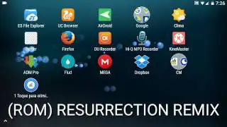 (ROM) AOSP, RESURRECTION REMIX XIAOMI REDMI NOTE 4 MTK + GAPPS