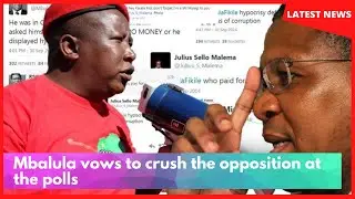 Mbalula vows to crush the opposition at the polls