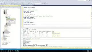 SQL Server Table - CREATE, ALTER, DROP With Example