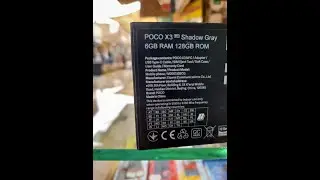 POCO X3 (NFC) Shadow Gray | Mobile Review | PUBG Game Play