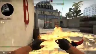 (Dust2 Molotov) Molotov bombplant B-Site