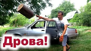 Заготовка дров. Вожу дрова. Слесарное место