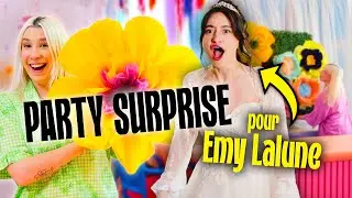 JE DIY UN PARTY SURPRISE POUR LA FÊTE DE MON AMIE EMY LALUNE *royal aesthetic*