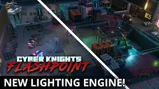 New lighting engine for our cyberpunk heist RPG!