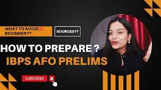 How to prepare for IBPS AFO PRELIMS || what to avoid❌ || sources?? || mock tests @agri_brains