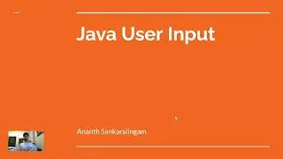 Java User Input