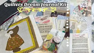 Massive Quilt junk journal kit / unboxing / @MadeleineDeEtteDesigns