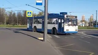 Троллейбус, маршрут №16 ВМЗ-5298-22 б.5327 (09.05.2020) Санкт-Петербург