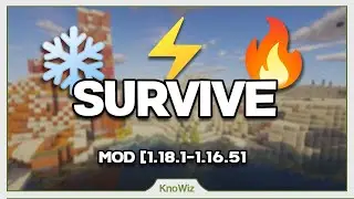Survive - Présentation de mod Minecraft 1.18.1 [FR]