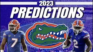 Florida 2023 College Football Predictions! - Gators Full Preview
