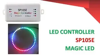 SP105E Magic LED Pixel Controller Via Bluetooth 4.0 for WS2812B/ WS2811