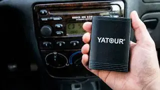 Yatour YT-M06 Digital Music Changer unboxing and installation