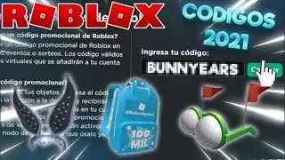 TODOS LOS PROMOCODES DE ROBLOX *GRATIS* OCTUBRE 2021 ✅ | ROBLOX