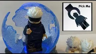 GOJO SATORU Custom Jujutsu Kaisen Minifigure Review! | Pick Me