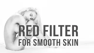 Smooth Skin in Black & White Photos With The Red Filter in Photoshop