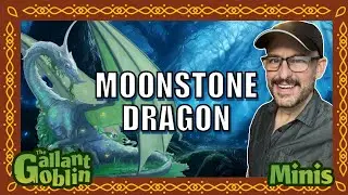 Adult Moonstone Dragon - Review - WizKids Games - Icons of the Realms