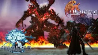 FF14 × FF16 - Full Crossover: Questline, Ifrit Battle, Mount, Minion, Armor!