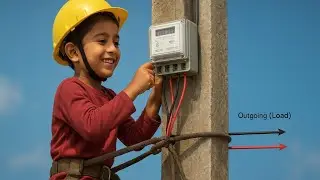 Single Phase Energy meter जडान गर्ने तरिका।