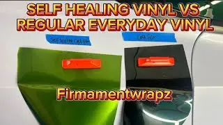 Vinyl wraps (SELF HEALING VINYL) it’s not TPU PPF
