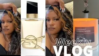 WEEKLY VLOG | SHE SURPRISED ME + SPENDING FAMILY TIME + NEW CANDLES | BYRD LATRICE