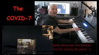 Added myself to an existing webcam-band performing REO Speedwagon "Riding the Storm Out"