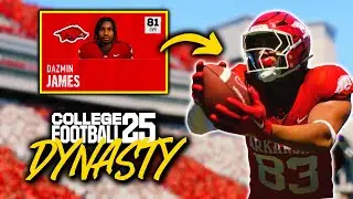 A New Star Emerges | College Football 25 Arkansas Dynasty