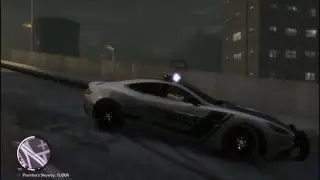Aston Martin Vanquish Dubai Police GTA IV MOD