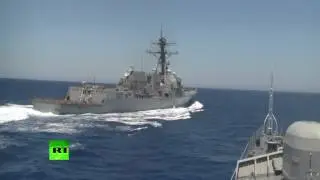 Эсминец ВМС США допустил опасное сближение с боевым кораблем «Ярослав Мудрый»