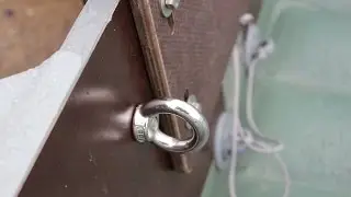 Транцевый рым для лодки ПВХ: страховка мотора, буксировка