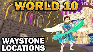 WORLD 10 IS HERE All Waystone Locations Code in World Zero