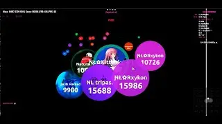 Agar.io | Mothership Tournament | Never Lose VS Divinity