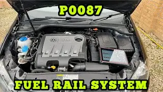 P0087 Fuel Rail System Pressure - Too Low HPFP How To Fix Audi Seat Skoda VW