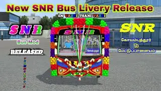 New TN SNR Bus Livery / Release  / TEAM Massboys /BUSSID