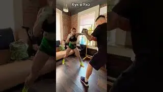 Татьяна Гамарко с мужем.оба дерутся в ПОП-MMA