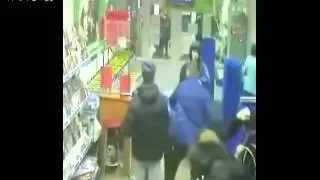 Пару охранников против толпы пьяных
