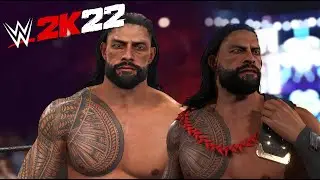 WWE 2K22 : Roman Reigns EC'23 Entrance | 1080p 60fps